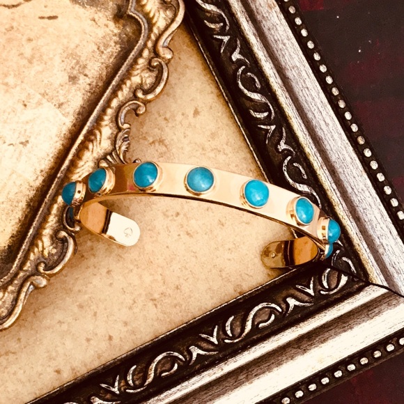 Kate Spade • Tag Along Cuff Bracelet • Turquoise - Picture 4 of 4